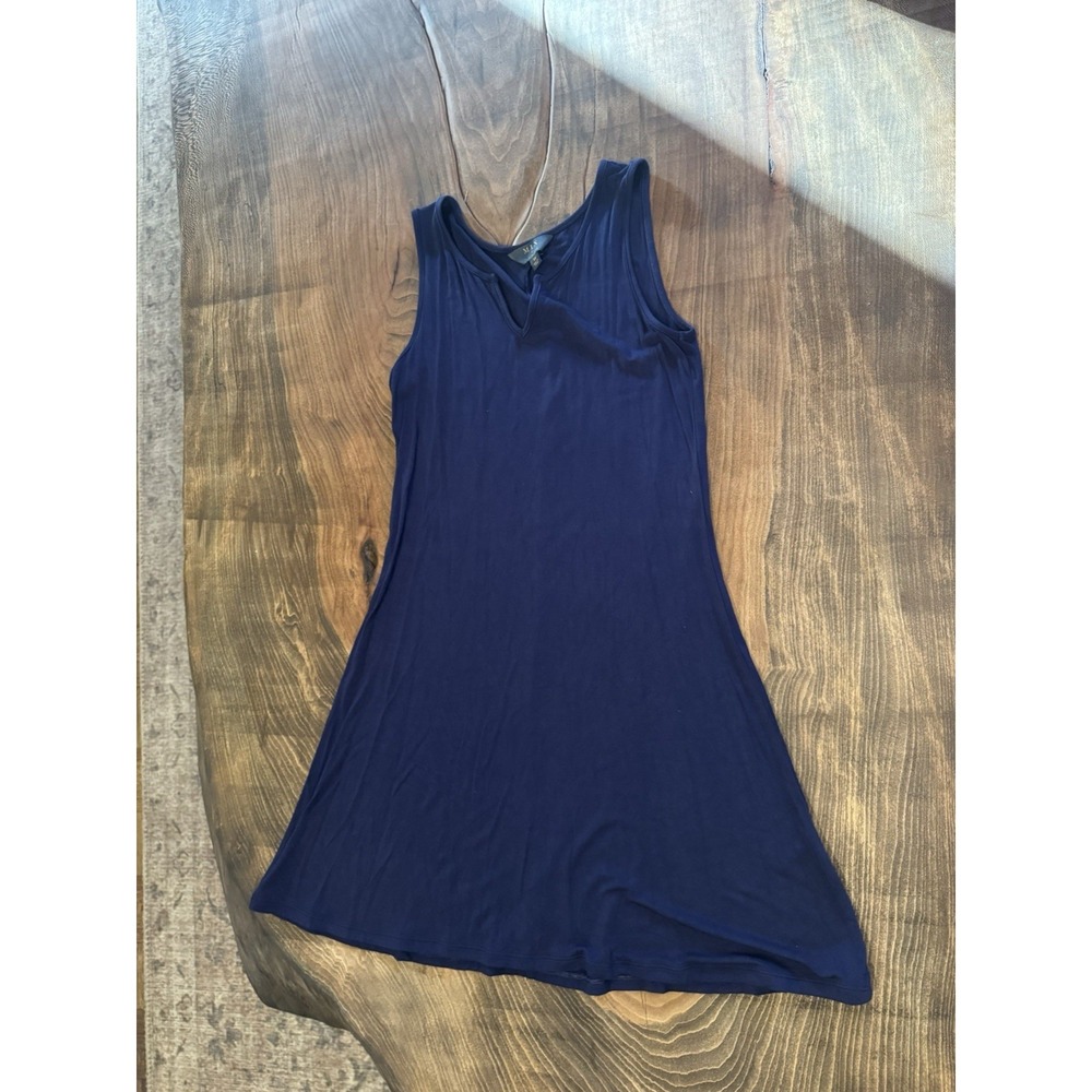 Mix By 41 Hawthorn Prisca Knit Dress Size XS Navy‎ Rayon
